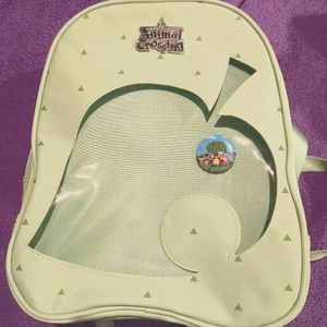 Mint Animal Crossing Leaf Mini Backpack